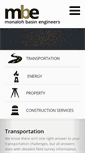 Mobile Screenshot of mbe-eng.com